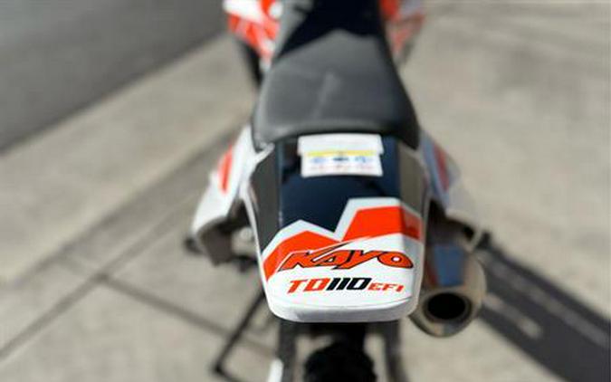 2025 Kayo TD 110 EFI