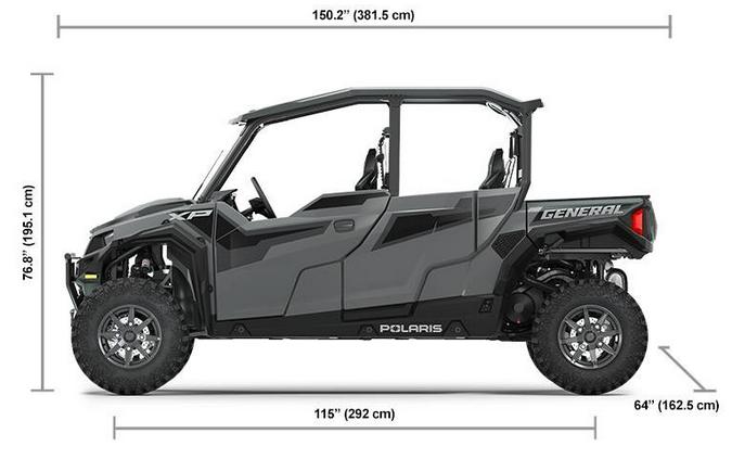 2023 GENERAL XP 4 1000 ULTIMATE AVALANCHE GRAY - Polaris
