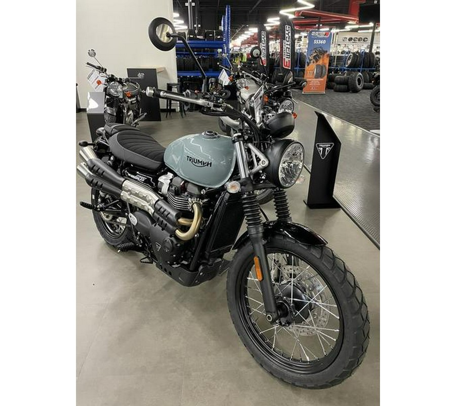 2022 Triumph Street Scrambler Urban Grey