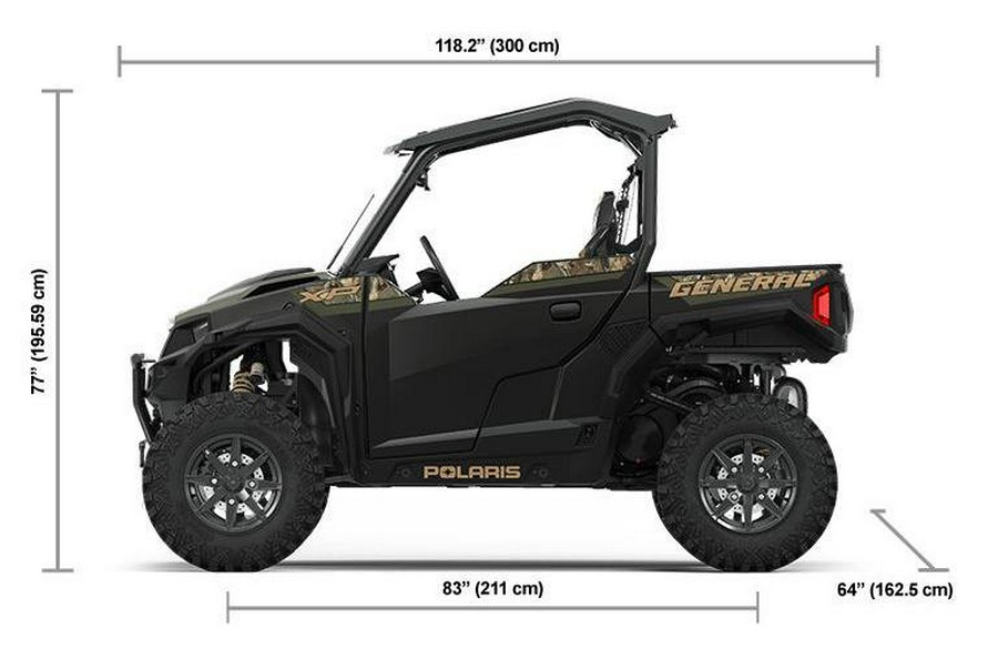 2022 Polaris GENERAL XP 1000 Deluxe RIDE COMMAND Stealth Black