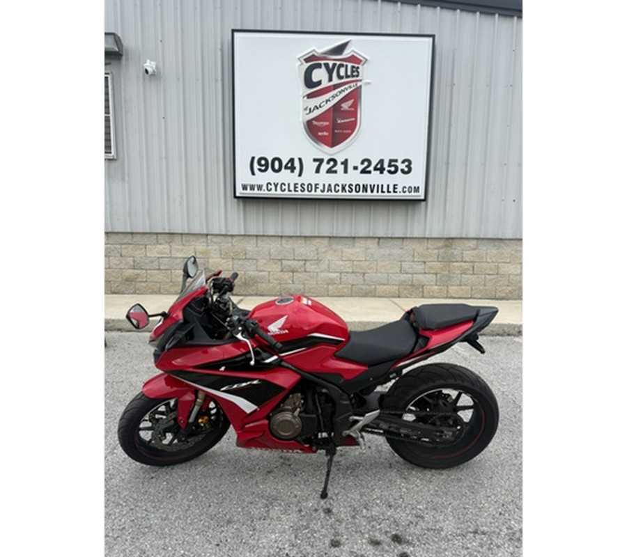 2023 Honda CBR500R