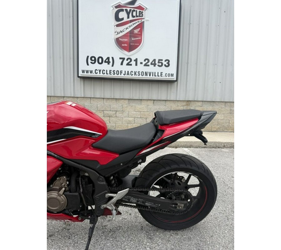 2023 Honda CBR500R