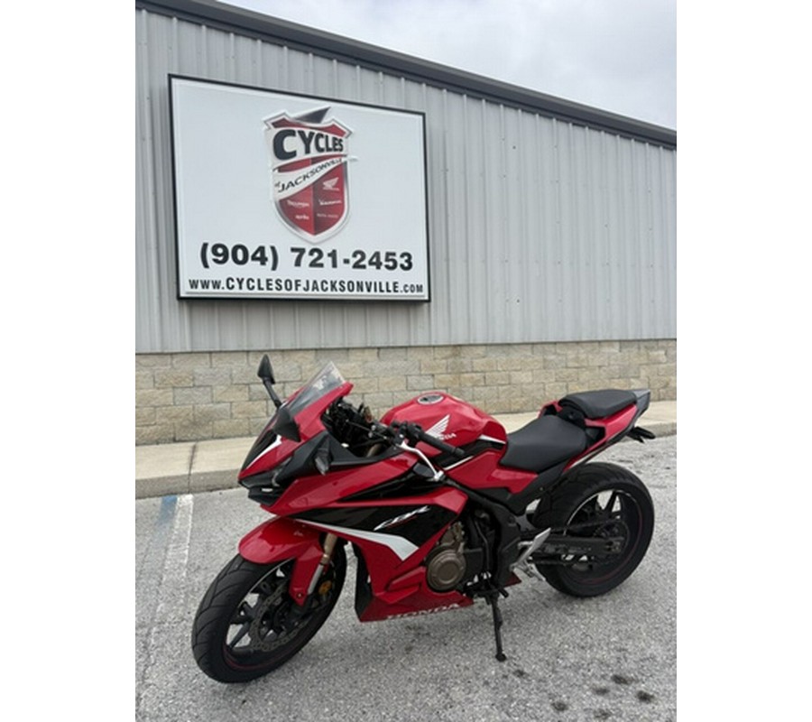 2023 Honda CBR500R