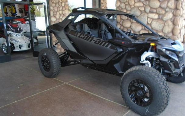 2024 Can-Am® Maverick R X RS with Smart-Shox Triple Black