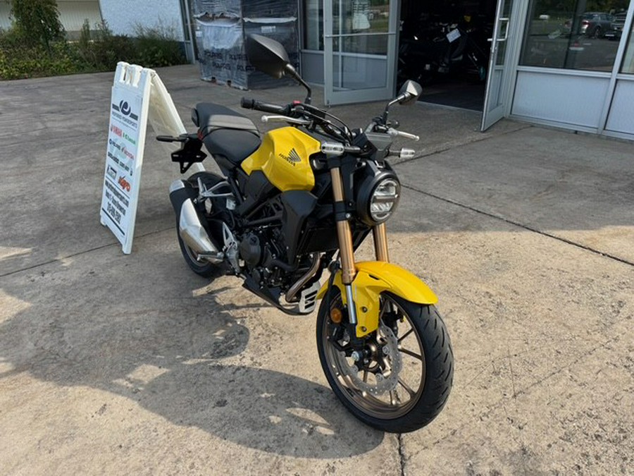 2024 Honda CB300R ABS Pearl Dusk Yellow