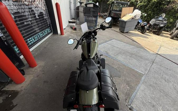 2025 Indian Motorcycle® Super Chief® Dark Horse® Moss Green