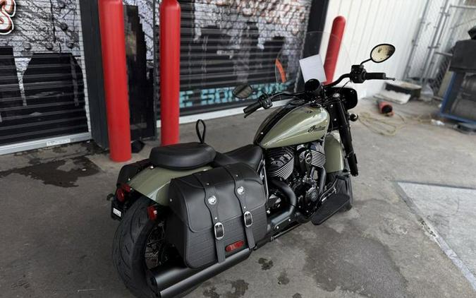 2025 Indian Motorcycle® Super Chief® Dark Horse® Moss Green