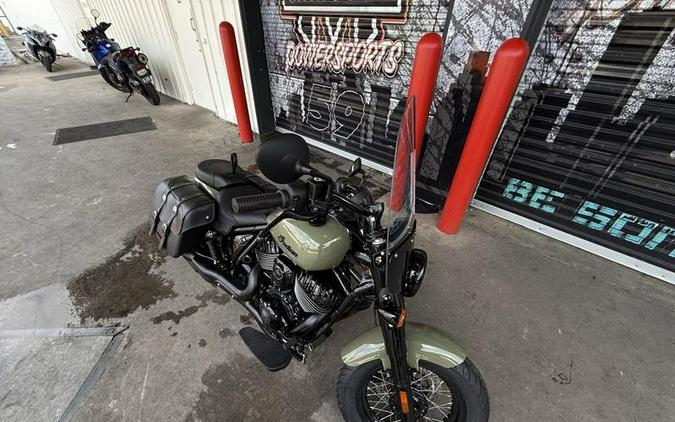 2025 Indian Motorcycle® Super Chief® Dark Horse® Moss Green