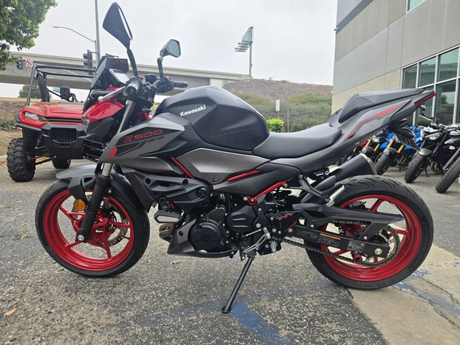 2024 Kawasaki Z500 SE ABS
