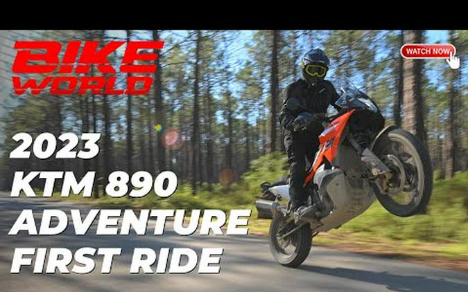 2023 KTM 890 Adventure First Ride | European Launch Vlog