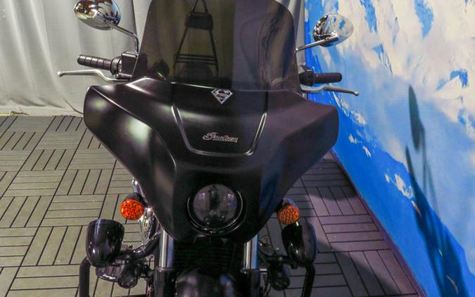 2025 Indian Super Scout Black Smoke With Graphics