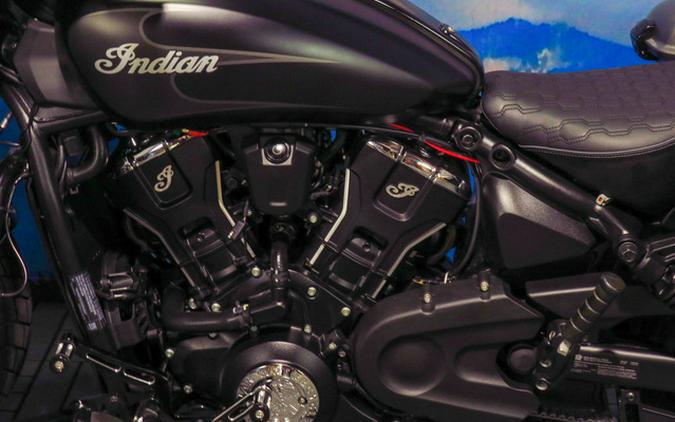 2025 Indian Super Scout Black Smoke With Graphics
