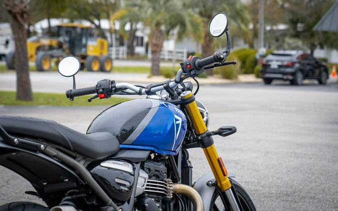 2024 Triumph Speed 400 Caspian Blue / Storm Grey