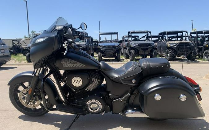 2018 Indian Chieftain Dark Horse ABS Thunder Black Smoke