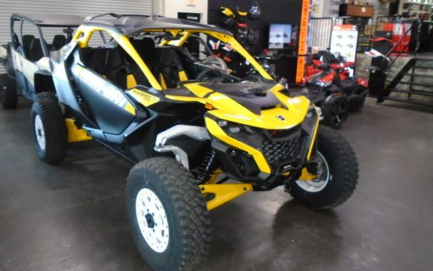 2024 Can-Am® Maverick R X RS Carbon Black & Neo Yellow