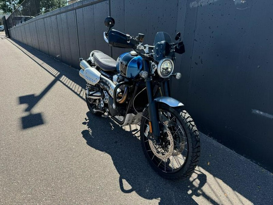 2022 Triumph Scrambler 1200 XC Cobalt Blue and Jet Black