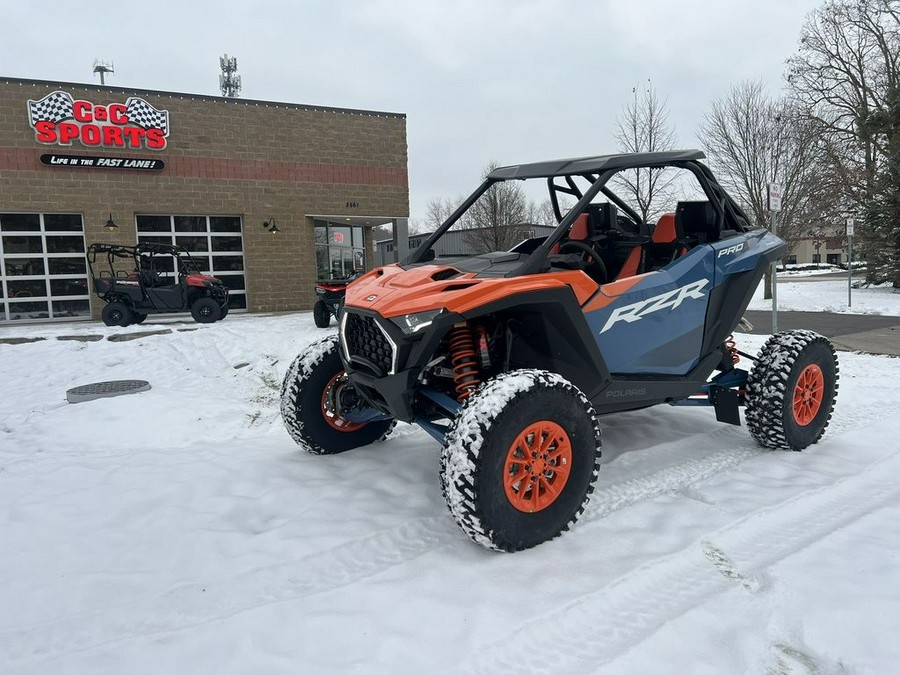 2025 Polaris® RZR Pro S Ultimate Orange Burst / Zenith Blue