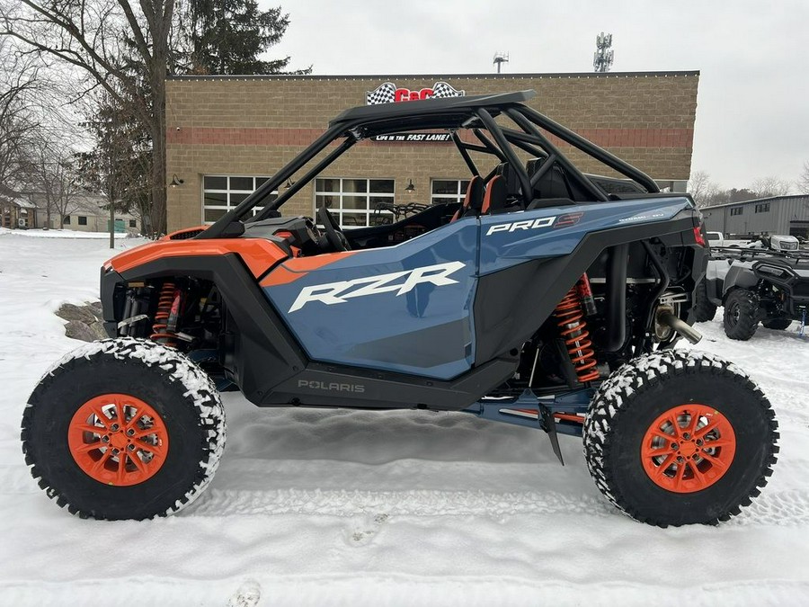 2025 Polaris® RZR Pro S Ultimate Orange Burst / Zenith Blue