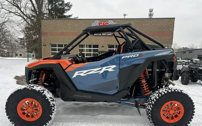 2025 Polaris® RZR Pro S Ultimate Orange Burst / Zenith Blue
