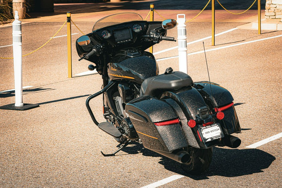 2026 Indian Motorcycle® Chieftain® PowerPlus Dark Horse® 112 Black Crystal w/Black Metallic & Champ