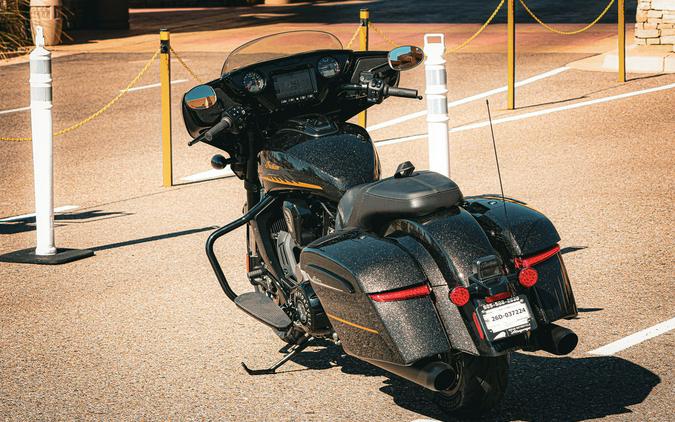 2026 Indian Motorcycle® Chieftain® PowerPlus Dark Horse® 112 Black Crystal w/Black Metallic & Champ