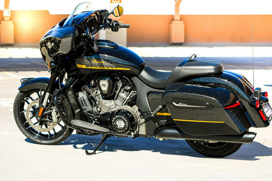 2026 Indian Motorcycle® Chieftain® PowerPlus Dark Horse® 112 Black Crystal w/Black Metallic & Champ
