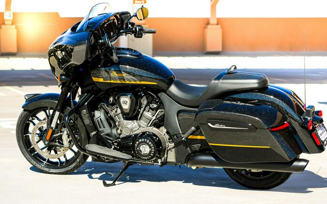 2026 Indian Motorcycle® Chieftain® PowerPlus Dark Horse® 112 Black Crystal w/Black Metallic & Champ