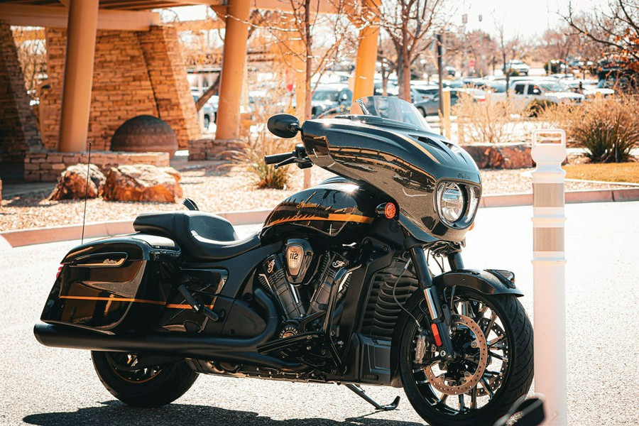 2026 Indian Motorcycle® Chieftain® PowerPlus Dark Horse® 112 Black Crystal w/Black Metallic & Champ