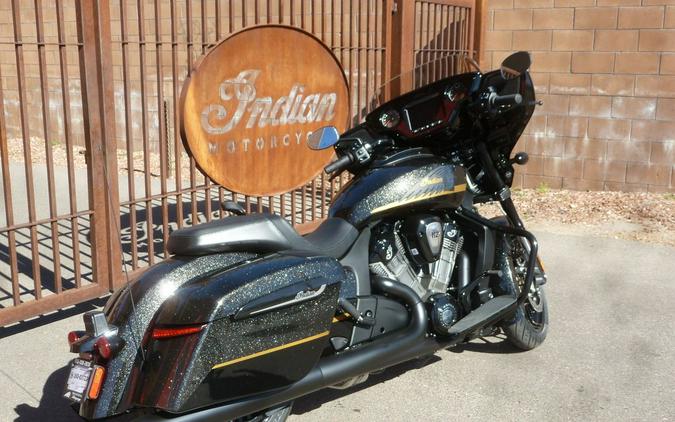 2026 Indian Motorcycle® Chieftain® PowerPlus Dark Horse® 112 Black Crystal w/Black Metallic & Champ