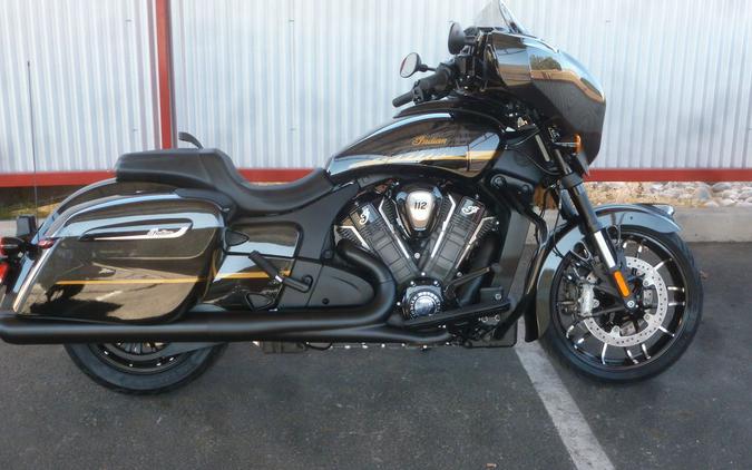 2026 Indian Motorcycle® Chieftain® PowerPlus Dark Horse® 112 Black Crystal w/Black Metallic & Champ