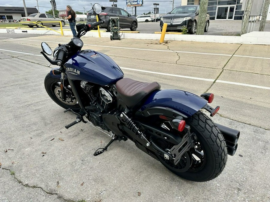 2023 Indian Scout Bobber ABS Springfield Blue Metallic