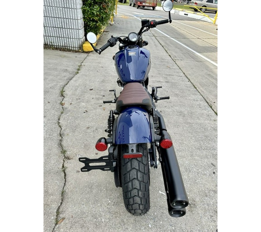 2023 Indian Scout Bobber ABS Springfield Blue Metallic