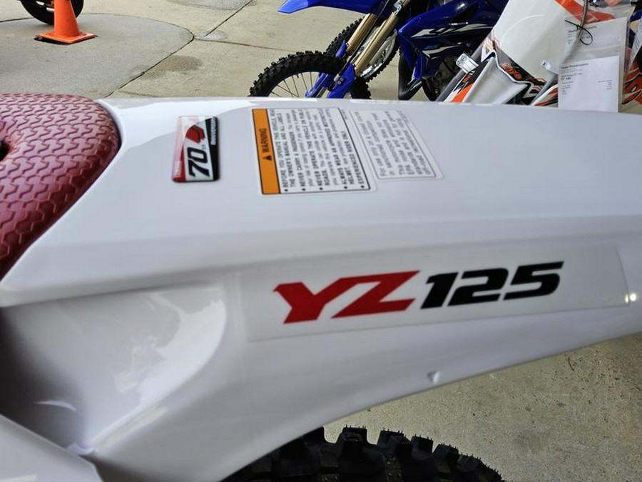 2026 Yamaha YZ125 70th Anniversary Edition