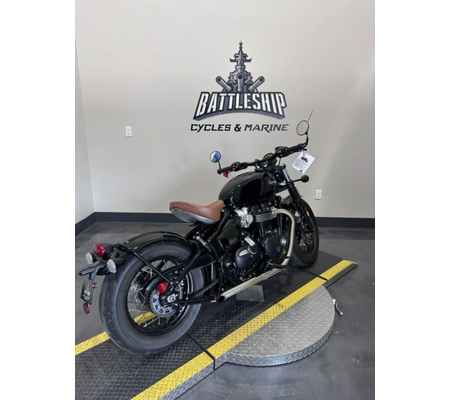 2022 Triumph Bonneville Bobber Jet Black Base