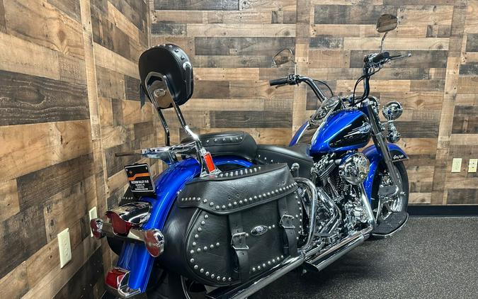 2008 Harley-Davidson® Heritage Softail® Classic Pacific Blue Pearl & Vivid Black