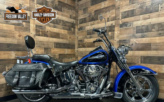 2008 Harley-Davidson® Heritage Softail® Classic Pacific Blue Pearl & Vivid Black