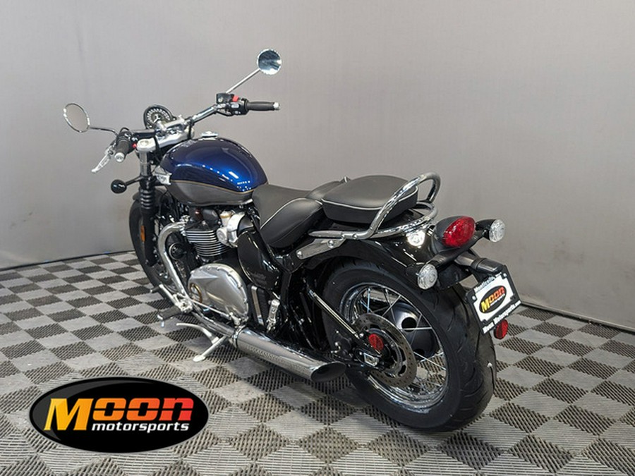 2024 Triumph Bonneville Speedmaster Pacific Blue/Silver Ice