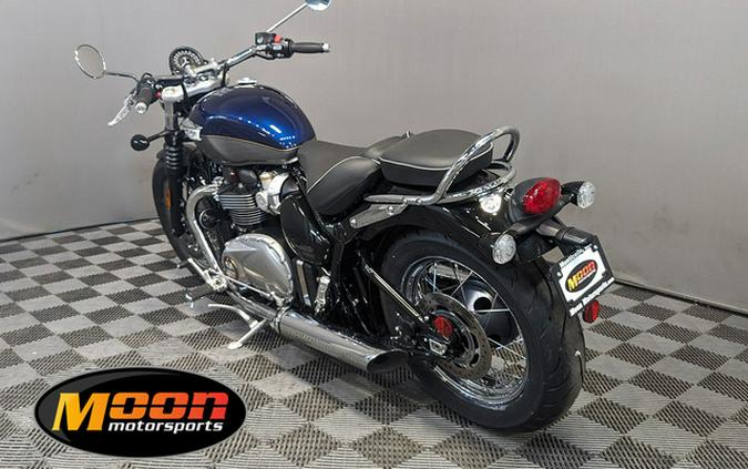 2024 Triumph Bonneville Speedmaster Pacific Blue/Silver Ice