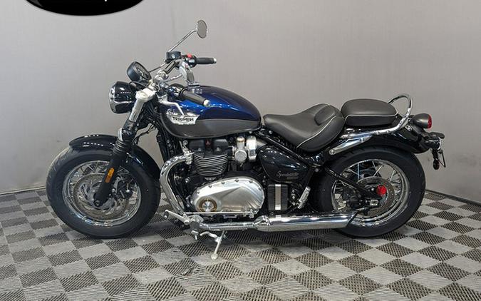 2024 Triumph Bonneville Speedmaster Pacific Blue/Silver Ice