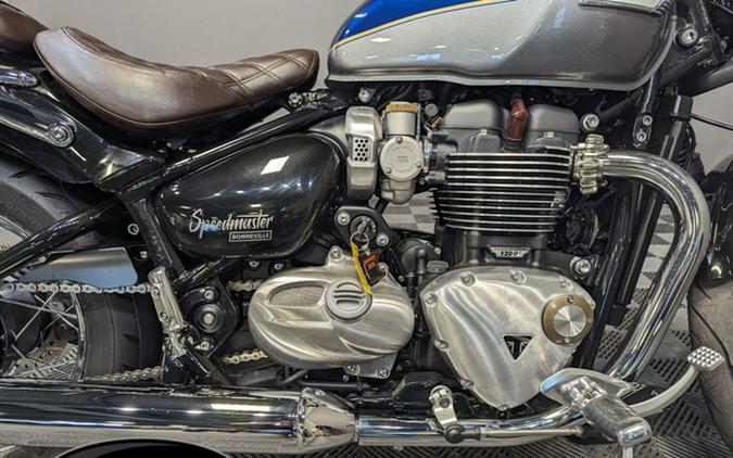 2024 Triumph Bonneville Speedmaster Pacific Blue/Silver Ice