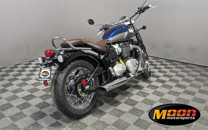 2024 Triumph Bonneville Speedmaster Pacific Blue/Silver Ice