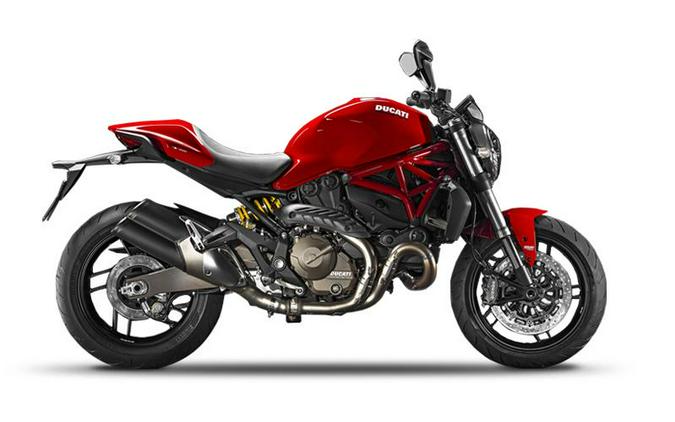 2017 Ducati Monster 821 Red