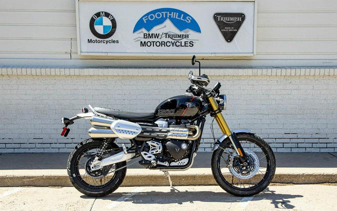 2024 Triumph Scrambler 1200 XE Phantom Black / Storm Grey