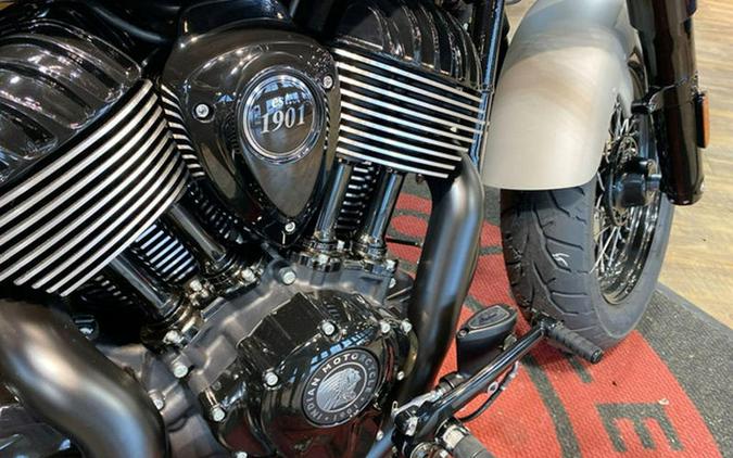 2023 Indian Motorcycle® Chief® Bobber Dark Horse® Silver Quartz Smoke