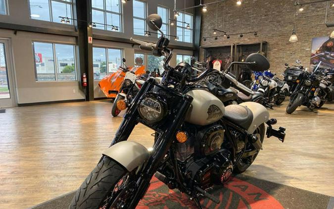 2023 Indian Motorcycle® Chief® Bobber Dark Horse® Silver Quartz Smoke