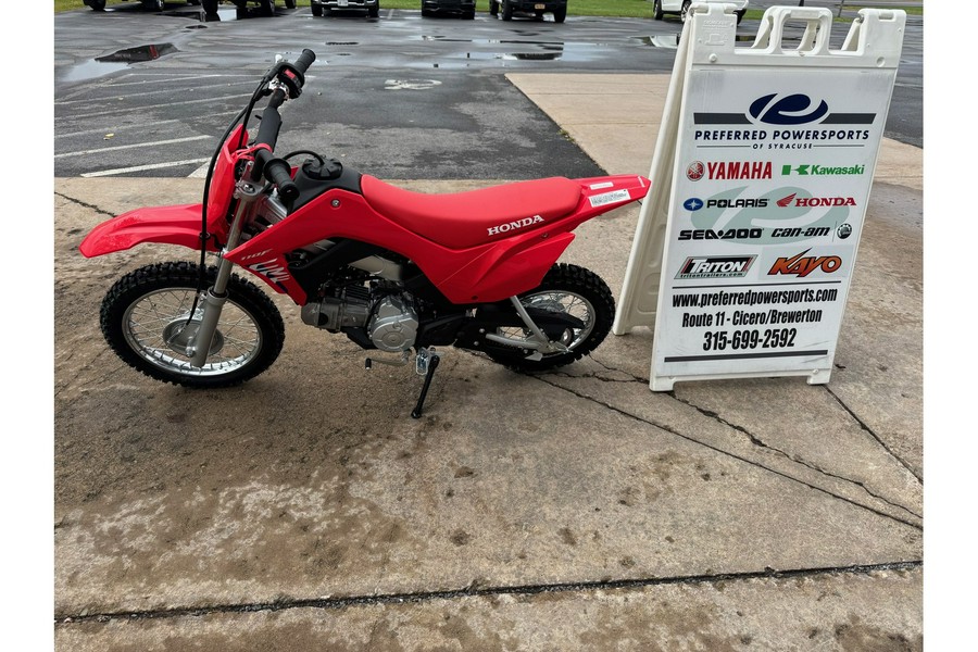 2025 Honda CRF110F RED