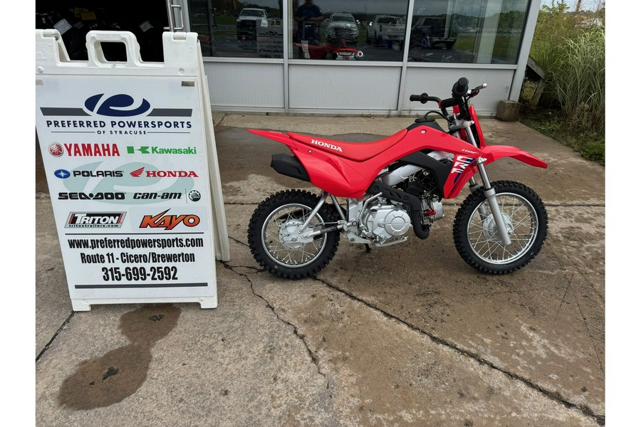 2025 Honda CRF110F RED