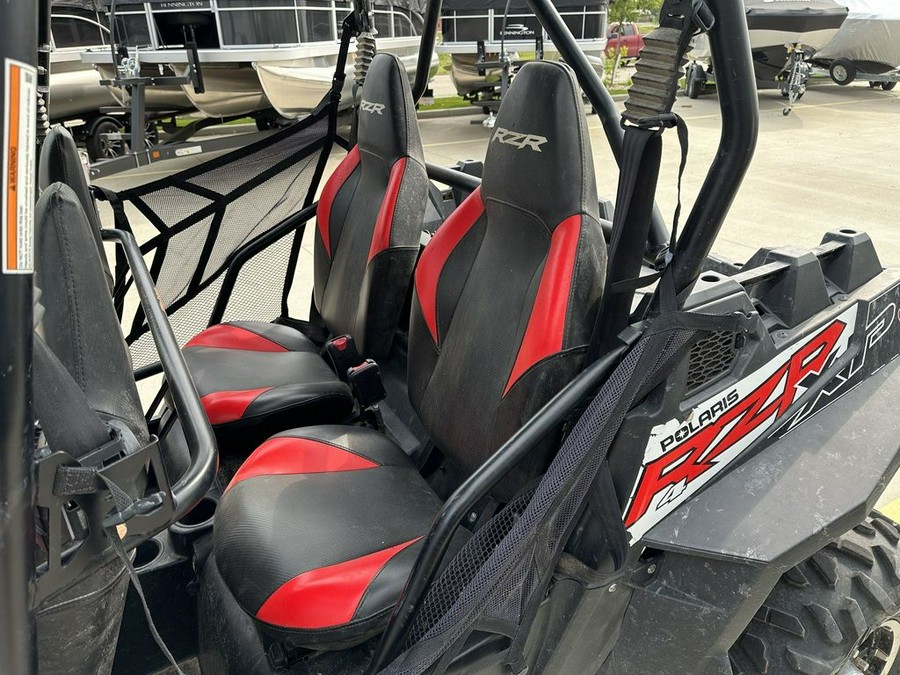 2013 Polaris® RZR XP™ 4 900 EPS Black White and Red LE