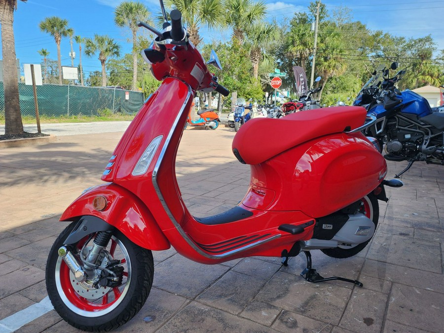 2023 Vespa Primavera 150 Red