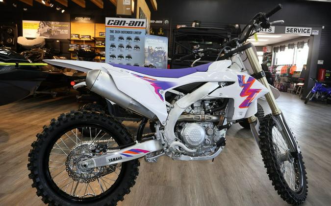 2024 Yamaha YZ450F 50th Anniversary Edition